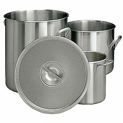Container Lid 12 in Dia Silver