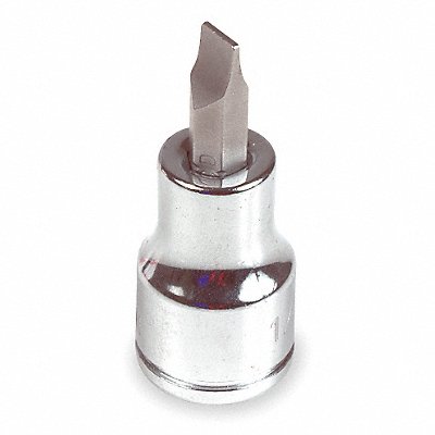 Socket Bit Steel 3/8 in TpSz 1/4 in