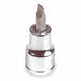 Socket Bit Steel 3/8 in TpSz 1/4 in