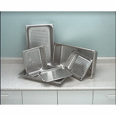 Perforated Tray 2 1/2 in H 10 1/4 in W