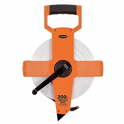 Long Tape Measure 1/2 Inx200 ft Pumpkin