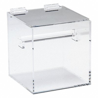 Safety Label Dispenser Plastic Clear Win