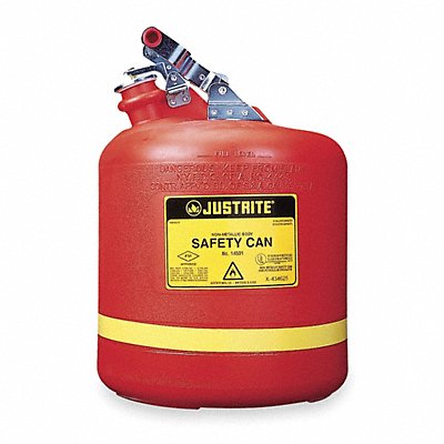 Type I Safety Can 5 gal Red 16In H