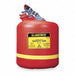 Type I Safety Can 5 gal Red 16In H