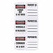 Write On Padlock Lbe 1.25x1in Vinyl PK49