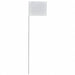 Marking Flag White Blank PVC PK100