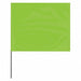 Marking Flag Lime Glo Blank PVC PK100