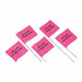 Marking Flag Pink Glo Electric PVC PK100