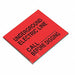 Marking Flag Red Electric Line PVC PK100