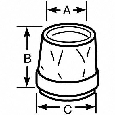 Bushing Plastic Overall L 1 9/32in PK50