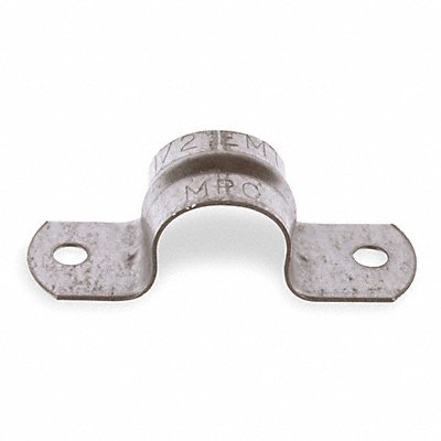 Two Hole Conduit Strap Steel PK250