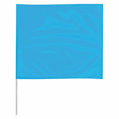 Marking Flag 18  Glo Blue PVC PK100