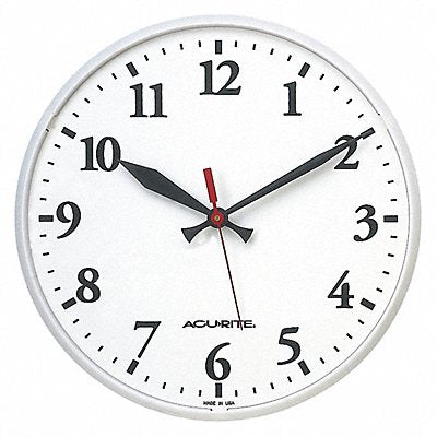 Wall Clock Analog Battery