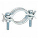 Hose Clamp 1 W Zinc-Plated Steel