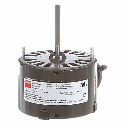 Motor 1/100 HP 1550 rpm 3.3 115V