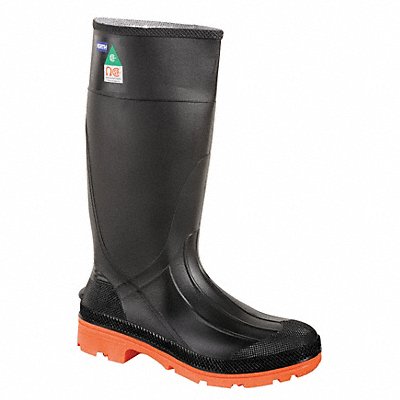 E1715 Rubber Boot Men s 9 Knee Black PR