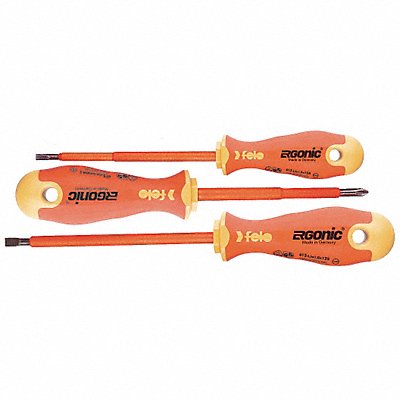 Ins. Screwdriver Set Slot/Phillips 3 Pc