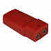 Polarized Plug no Leads Red Plug-In