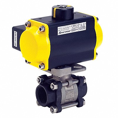 Ball Valve Pneumatic Actuated 3/4 In