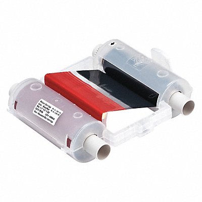 Ribbon Cartridge Black/Red 4-1/8 in W