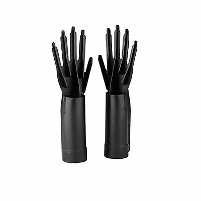 Glove Attachment Black Tube L 14 PR