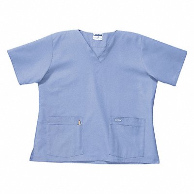 Scrub Shirt Womens M Blue