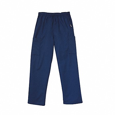 Scrub Cargo Pants L Navy Mens