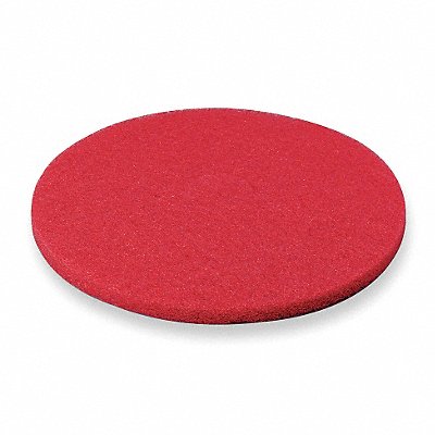 Buffing Pad 19 in Dia Red PK5