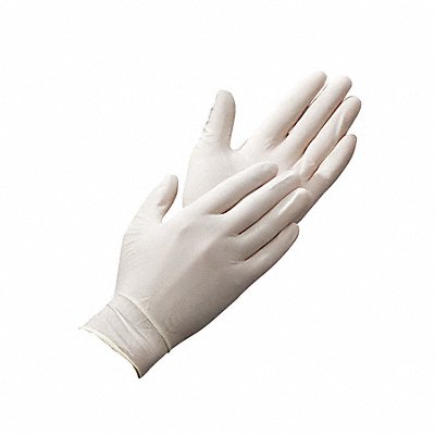 Disposable Gloves Rubber Latex L PK100