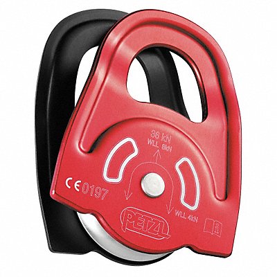 Prusik Minder Pulley 8100 lbs Red/Black