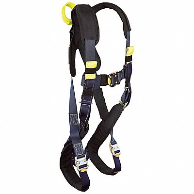 Full Body Harness L 420 lb Bl/Gry/Ylw