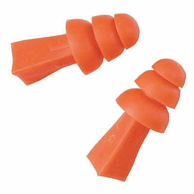 Ear Plugs Uncorded Flanged 27dB PK100