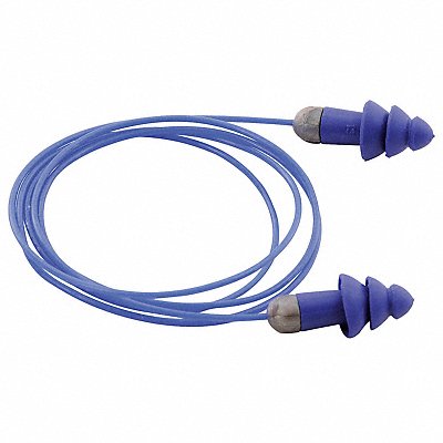 Ear Plugs Corded Flanged 27dB PK50