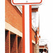 U-Channel Cover Red/White 2 ft H