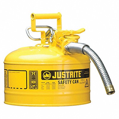 Type II Safety Can Yellow 10-1/2 in H