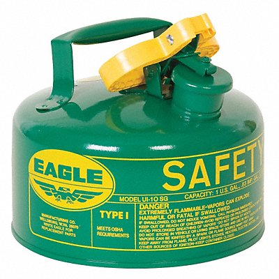 Type I Safety Can 1 gal Green 8In H