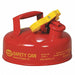 Type I Safety Can 1/2 gal Red