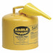 Type I Safety Can 5 gal Yellow