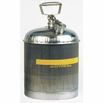 Type I Safety Can 5 gal Slvr 15-7/8In H