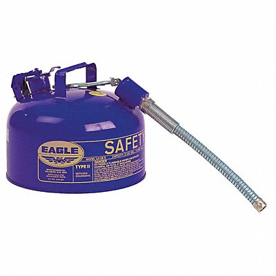 Type II Safety Can Blue 9-1/2 in H