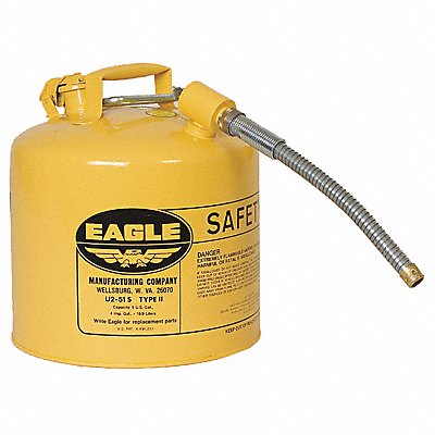 Type II Safety Can Yellow 15-7/8 H