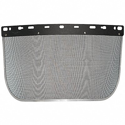 Faceshield Visor Steel Mesh Blk 8x15-1/2