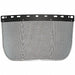 Faceshield Visor Steel Mesh Blk 8x15-1/2