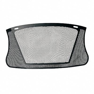 Faceshield Visor Nylon Mesh Black 7x13in