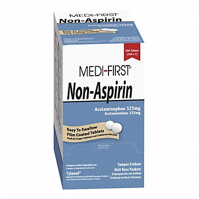 Non-Aspirin Pain Relief Tablet PK500