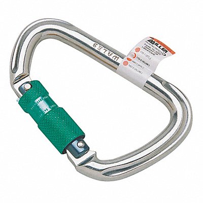 Carabiner Offset-D Silver