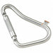 Carabiner Pear Silver