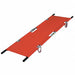 Folding Stretcher 350 lb 81 in Orange