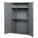 Storage Cabinet 84 x36 x24 Gray 3Shlv