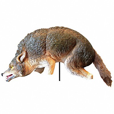 Coyote Decoy 16 in H Brown/White